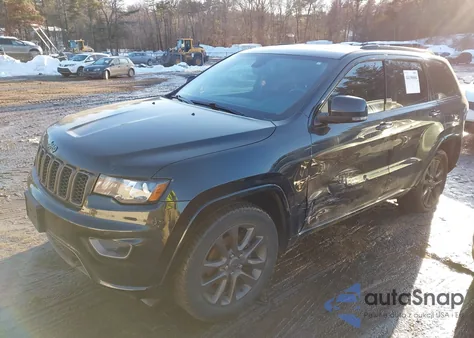 2016 Jeep Grand Cherokee Limited 75Th Anniversary из США, поврежденный, VIN 1C4RJEBG4GC369237